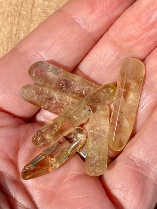 Set of 6 Citrines from Crystal Grid Sets