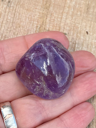 Amethyst Tumbled Stone from Tumbled Stones