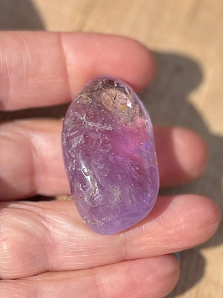 Amethyst Tumbled Stone from Tumbled Stones
