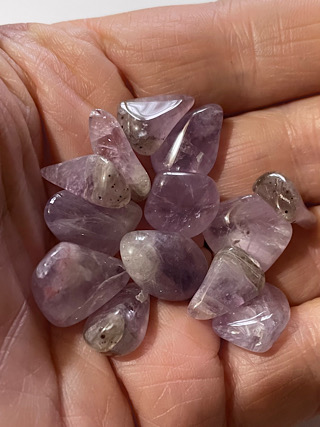 Cornish Amethyst Set of 13 from Cornish Crystals & Minerals